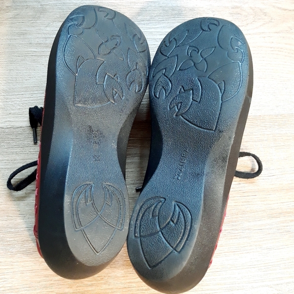 Ziera Allsorts Hiking Inspired Lace Up Shoes - Rogue Red EU 38.5 M / US 8 - Picture 5 of 16